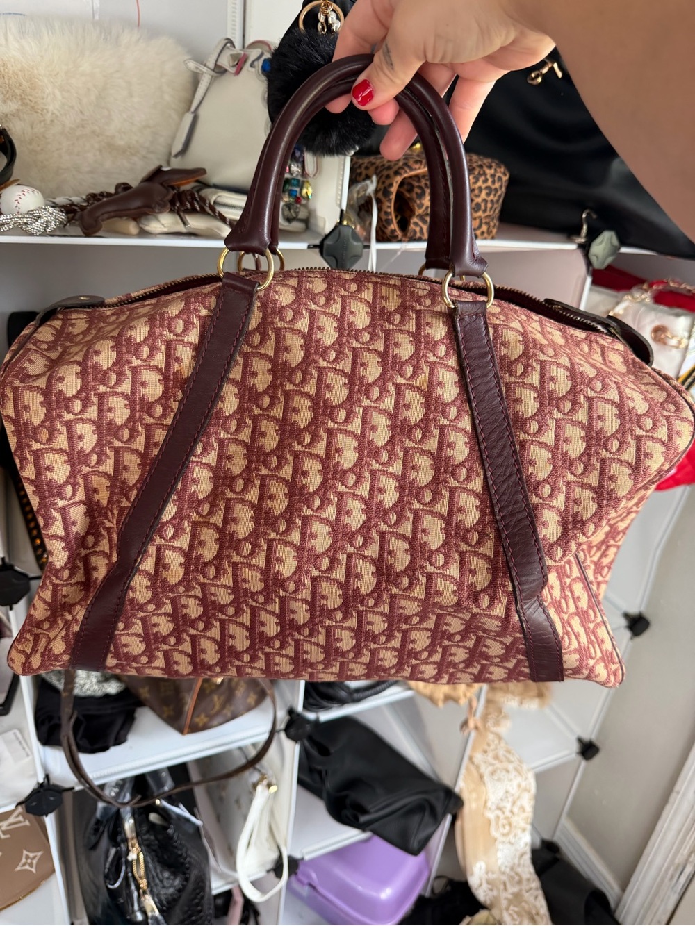 Vintage dior trotter with COA